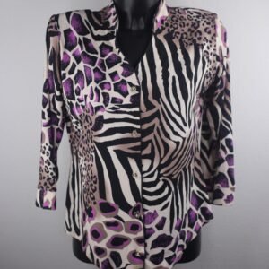 Stylish Patterned Ladies Shirt