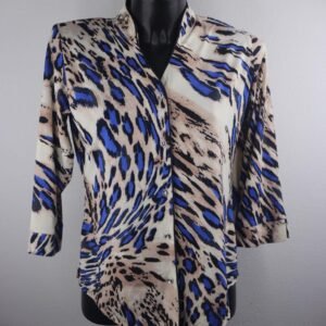 Classic Patterned Women’s Blouse
