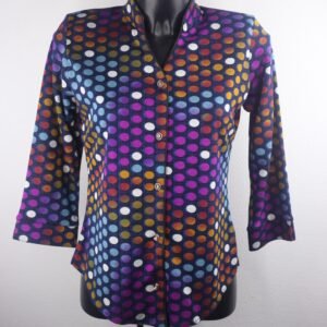 Modern Abstract Print Women’s Top