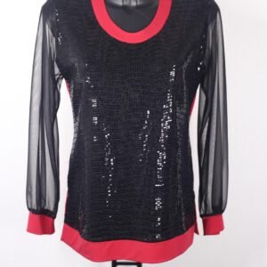 Trendy Shimmer Party Wear Ladies Blouse