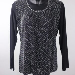 Modern Party Wear Long Sleeve Ladies Top