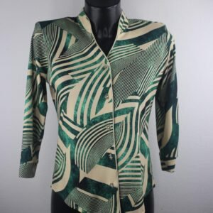 Chic Long Sleeve Printed Women Shirt