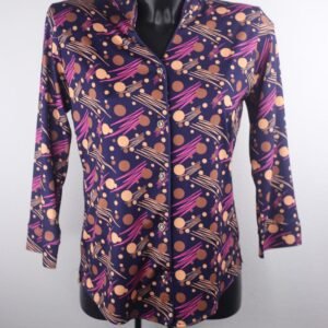 Elegant Multicolor Print Women Top