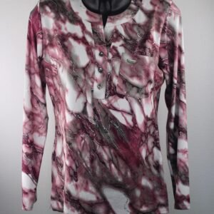 Premium Patterned Long Sleeve Women’s Top